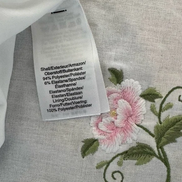 ⟡ white sleeveless pleated waist sheath dress from Donna Karan in size 6 ⟡ - Picture 6 of 8